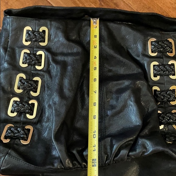 Black leather Treesje purse - Picture 5 of 7